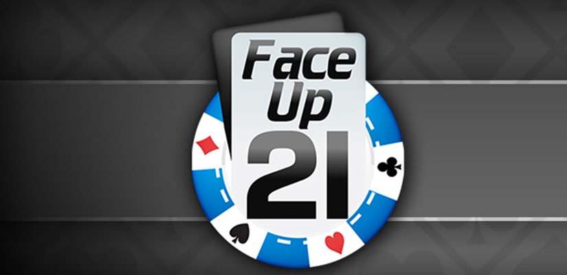 blackjack face up or face down