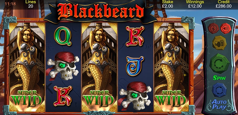 Blackbeard legacy slot demo