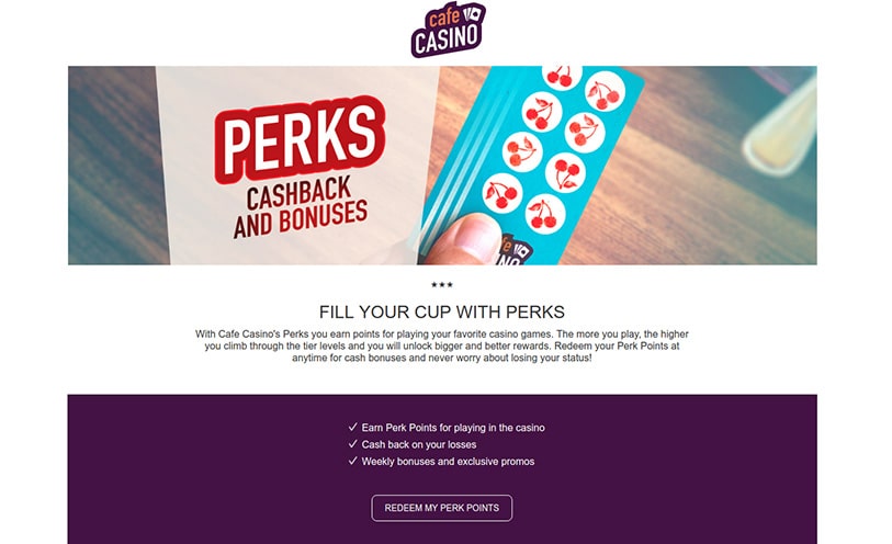 Free Cafe Casino Bonus Codes