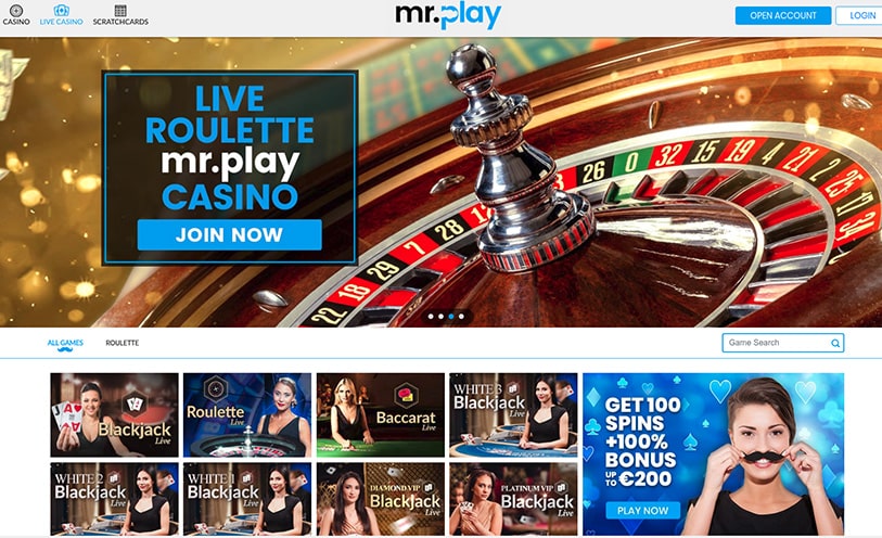 Mr play casino 100 free spins solitaire