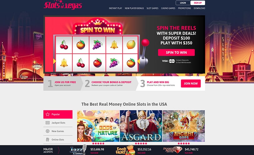 Slots of vegas instant play